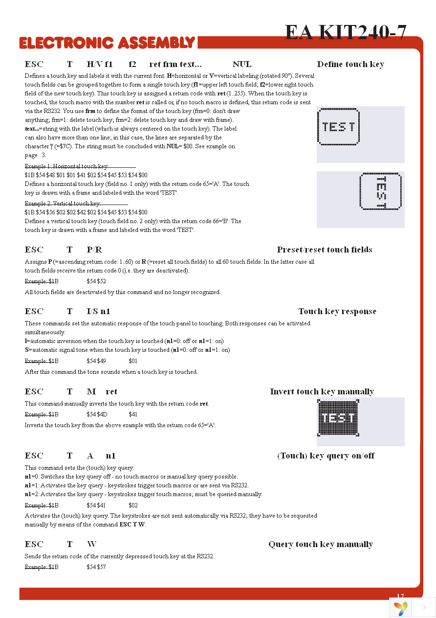 EA KIT240-7LWTP Page 17